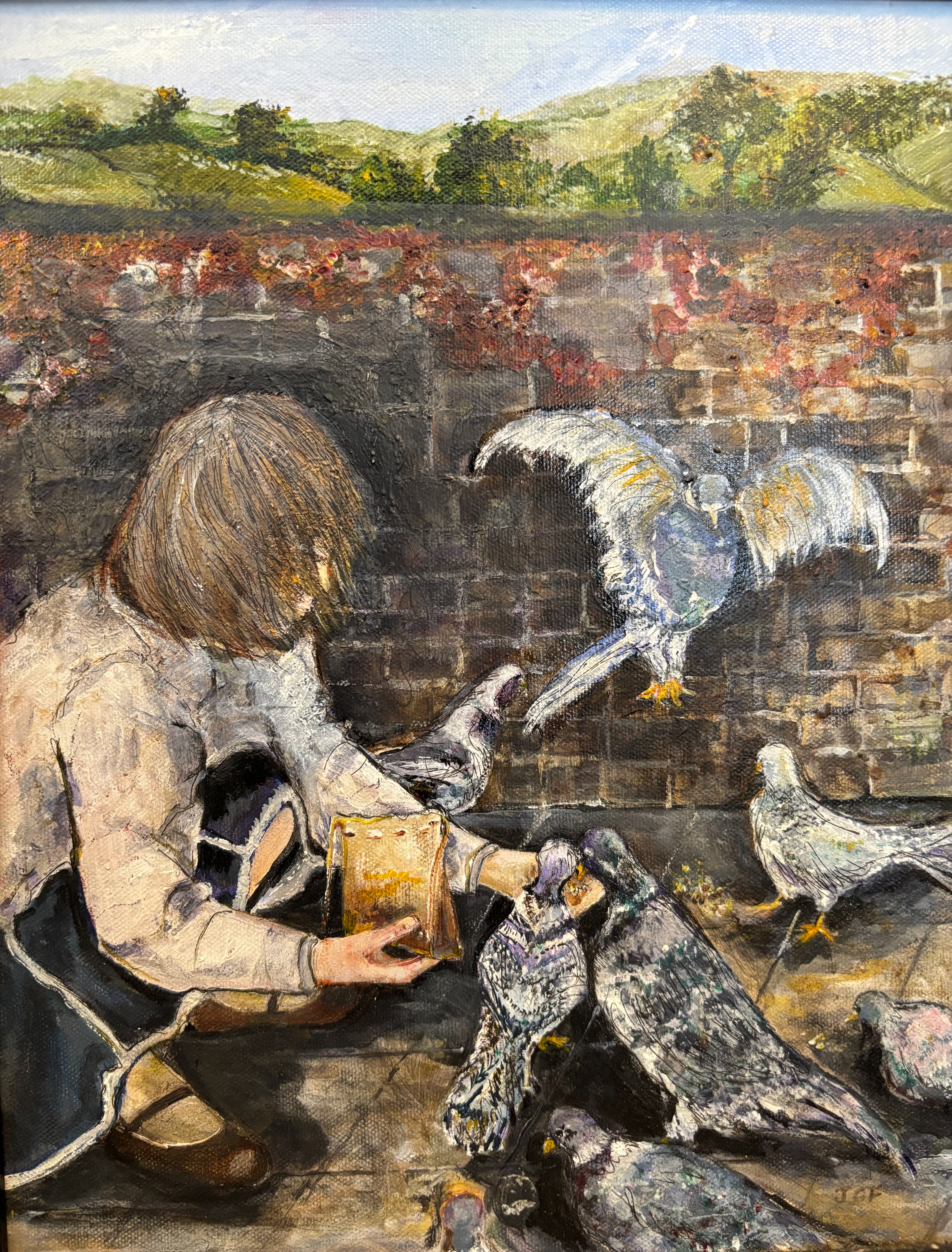 Feeding the Pidgeons