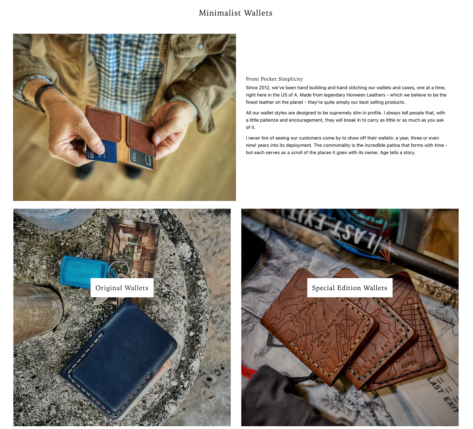 Collections - Wallets