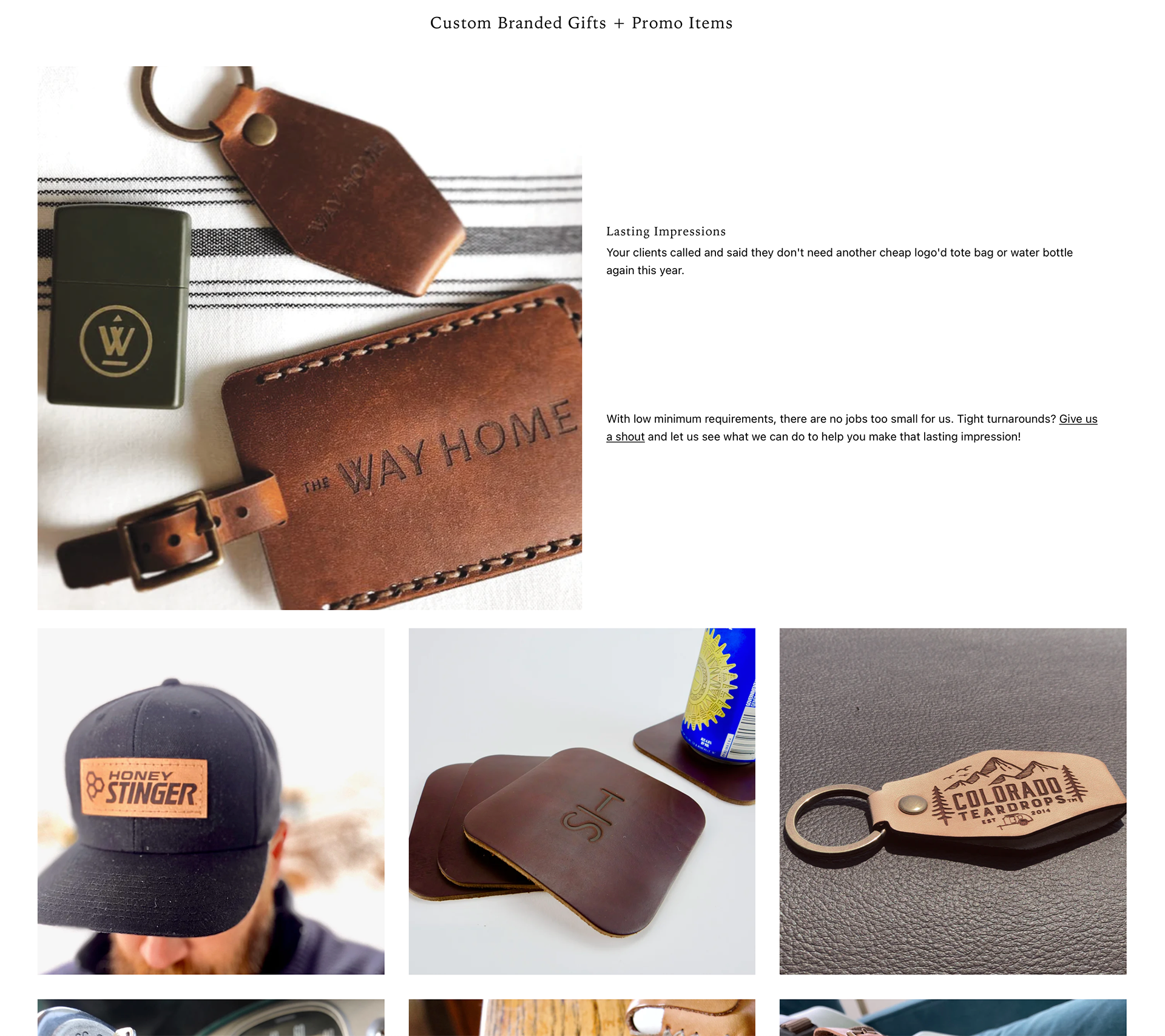Custom Shop