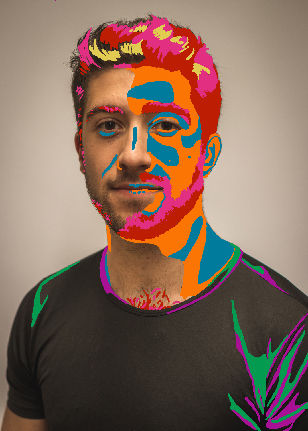 An example headshot for Footlight's production 'seven'