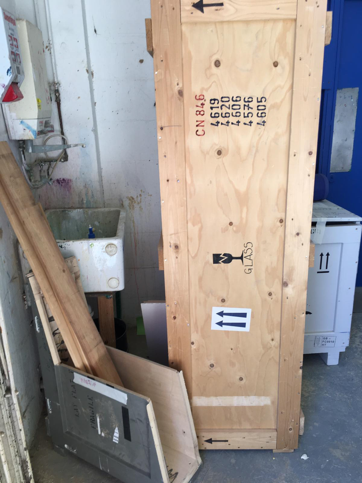 Crates for Art Pieces