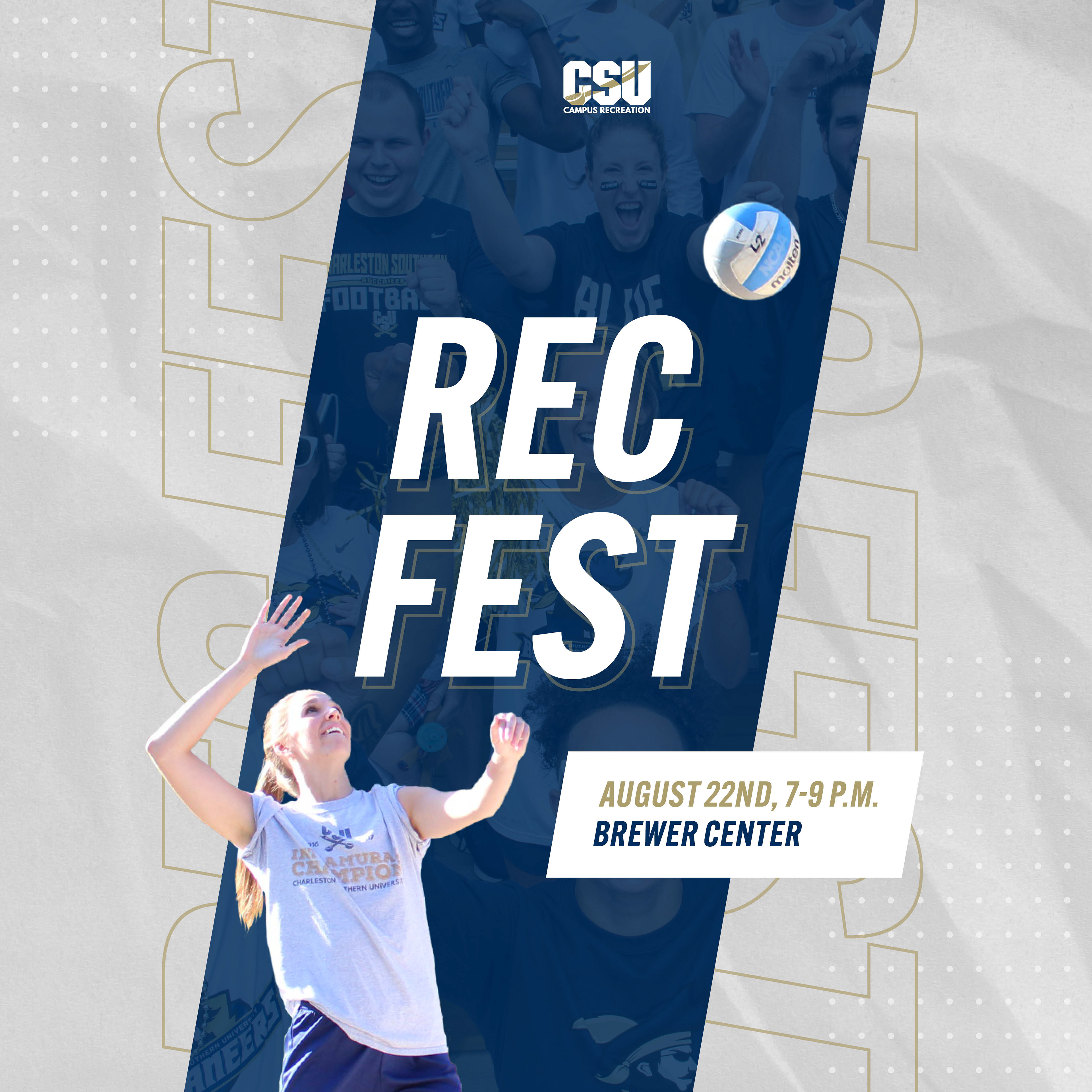 Social media graphic for Rec Fest event