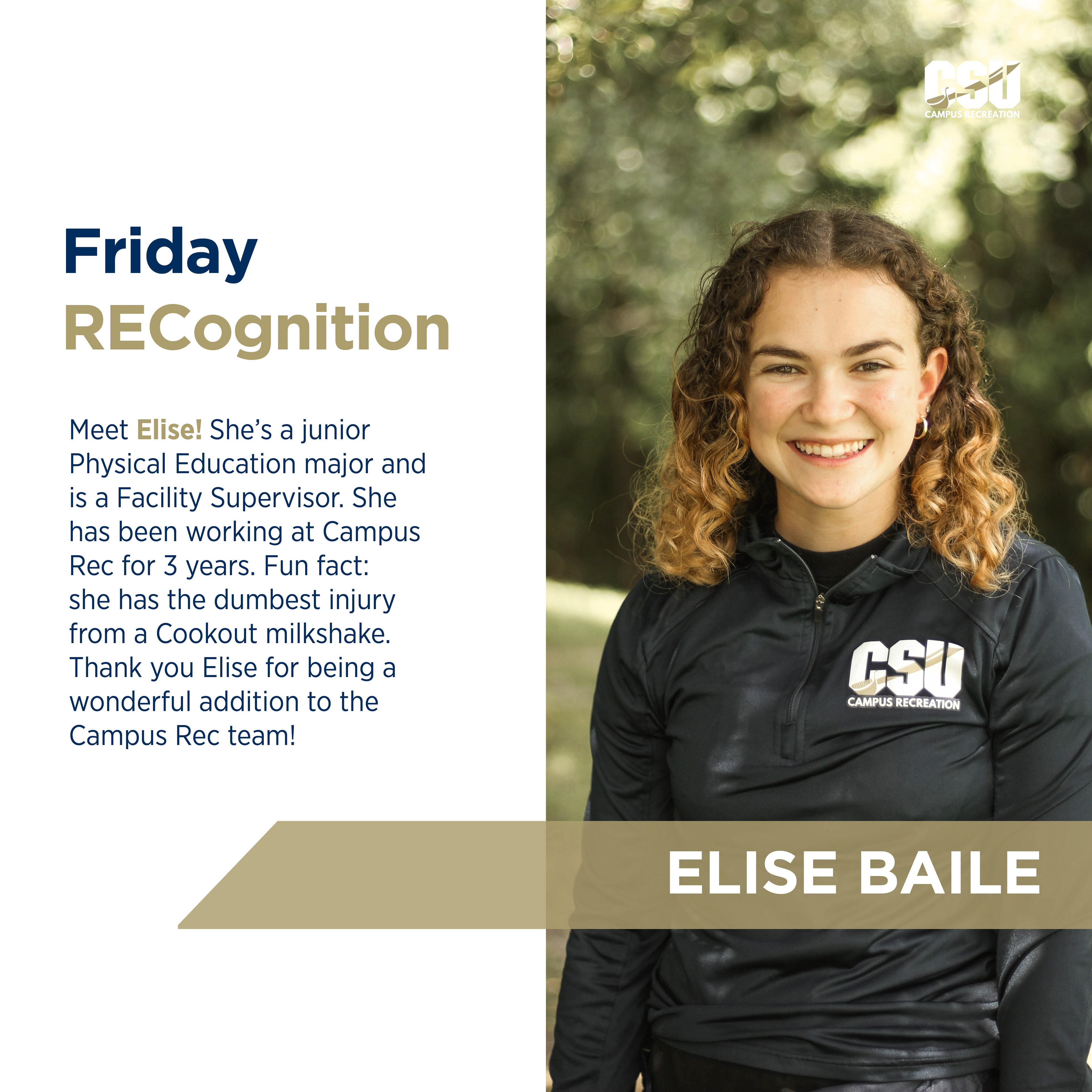 Employee spotlight graphic