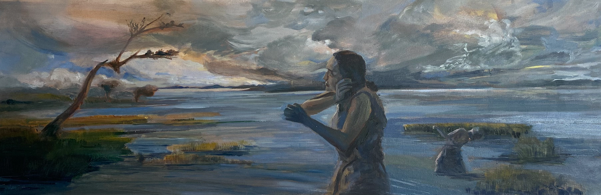 Scan of oil painting