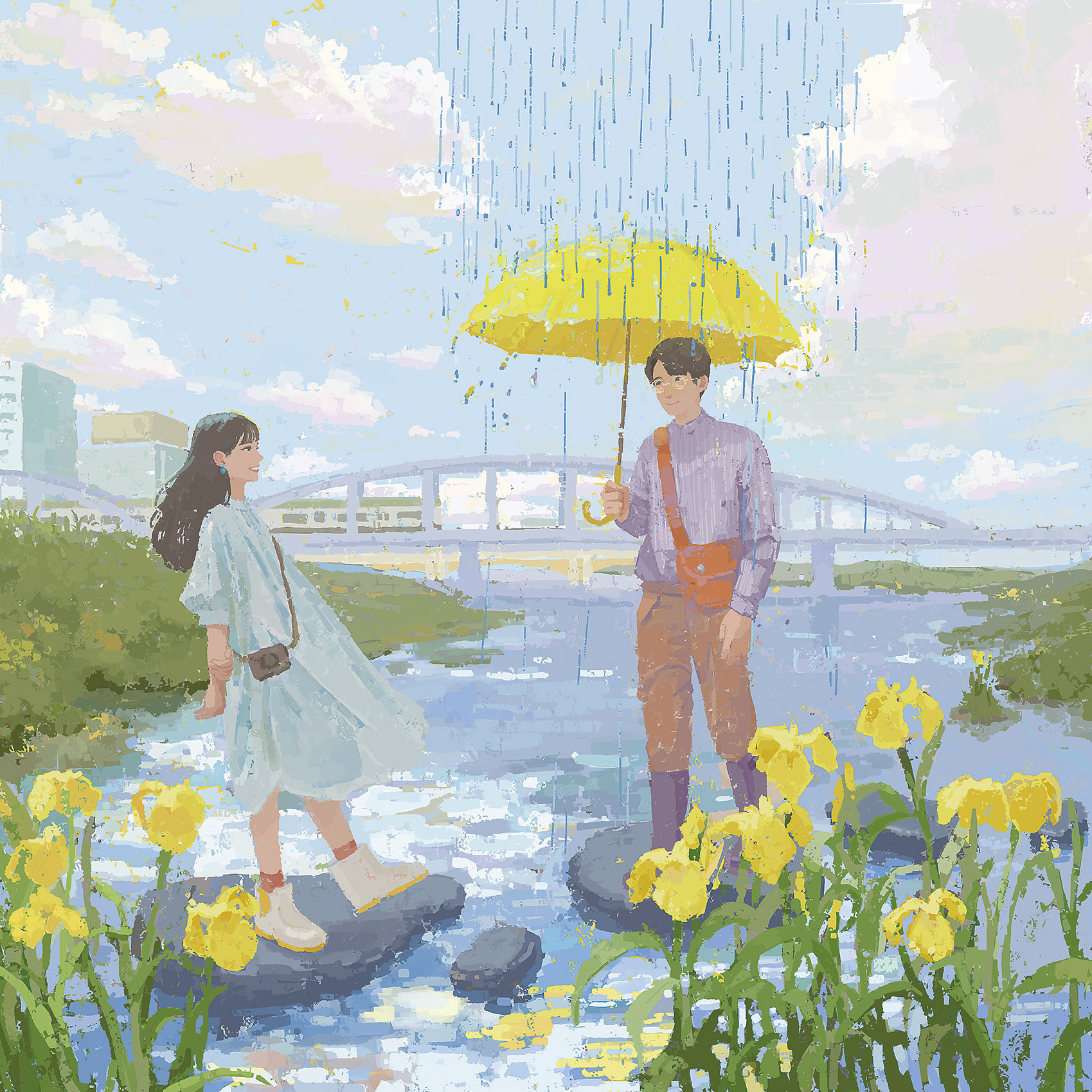 彼はふしぎな雨男
