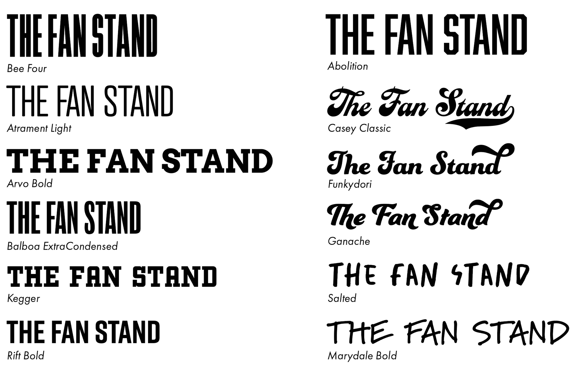 Type exploration