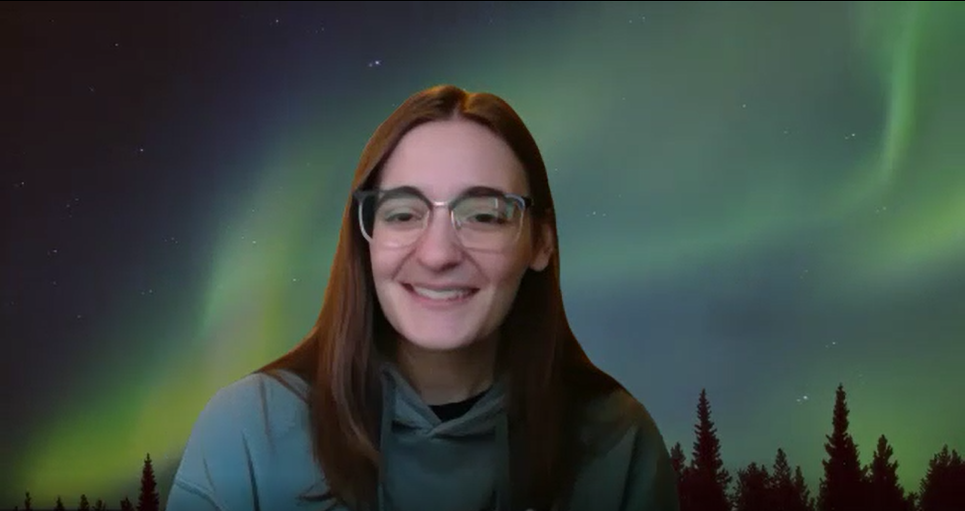 Me interviewing Lisa on Zoom.