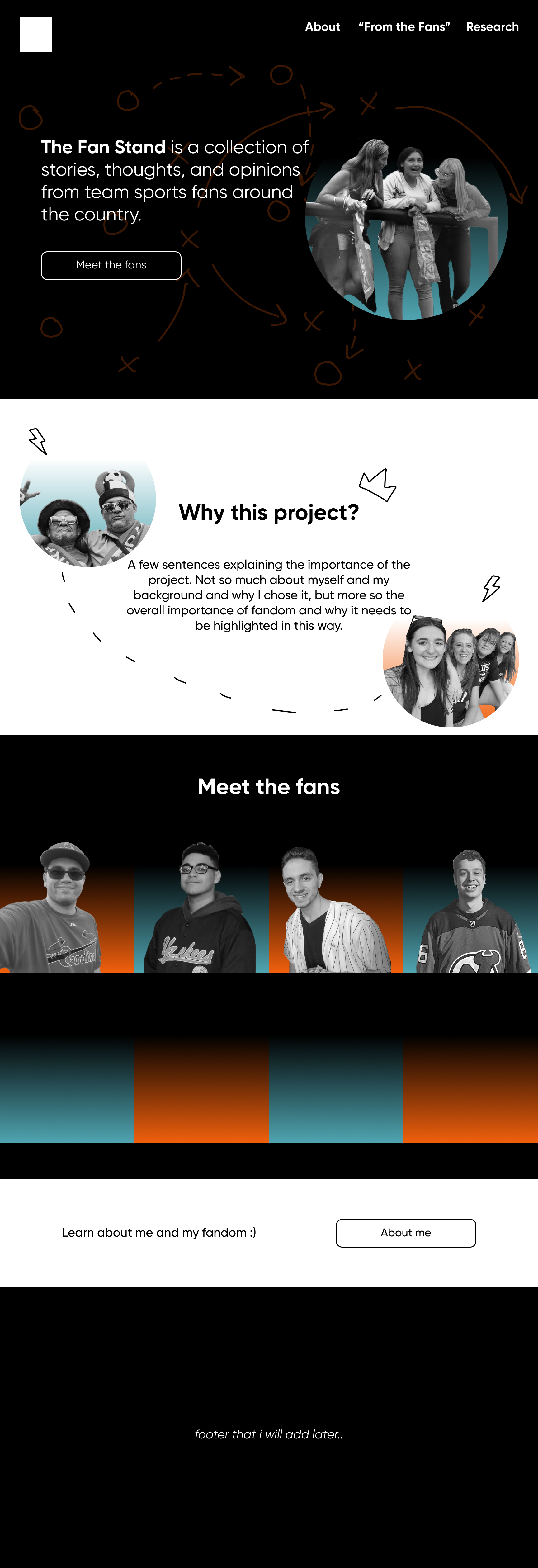 Homepage draft 1