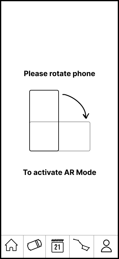 Activate AR mode