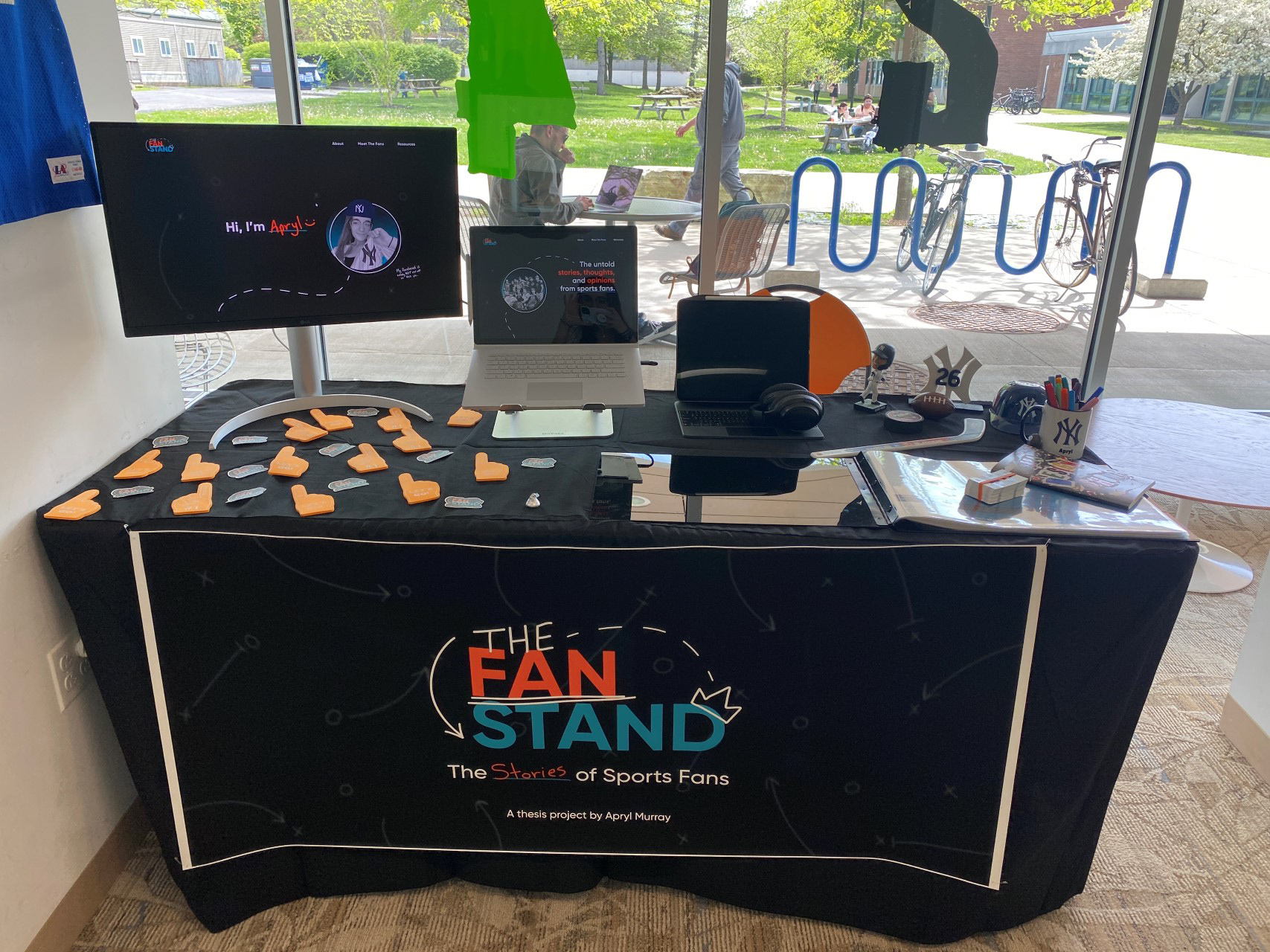 My full design show set up.