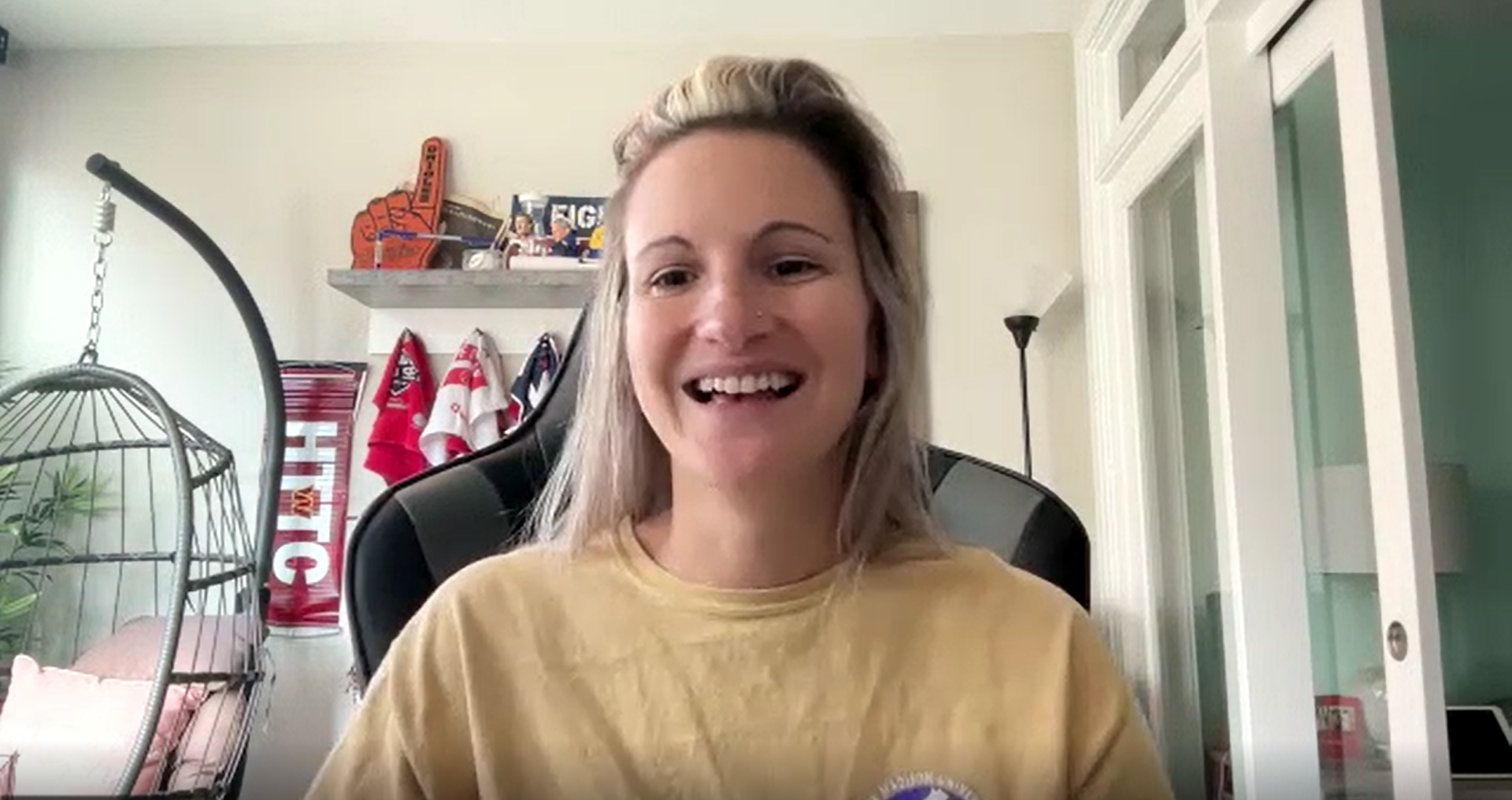 Lisa on Zoom.