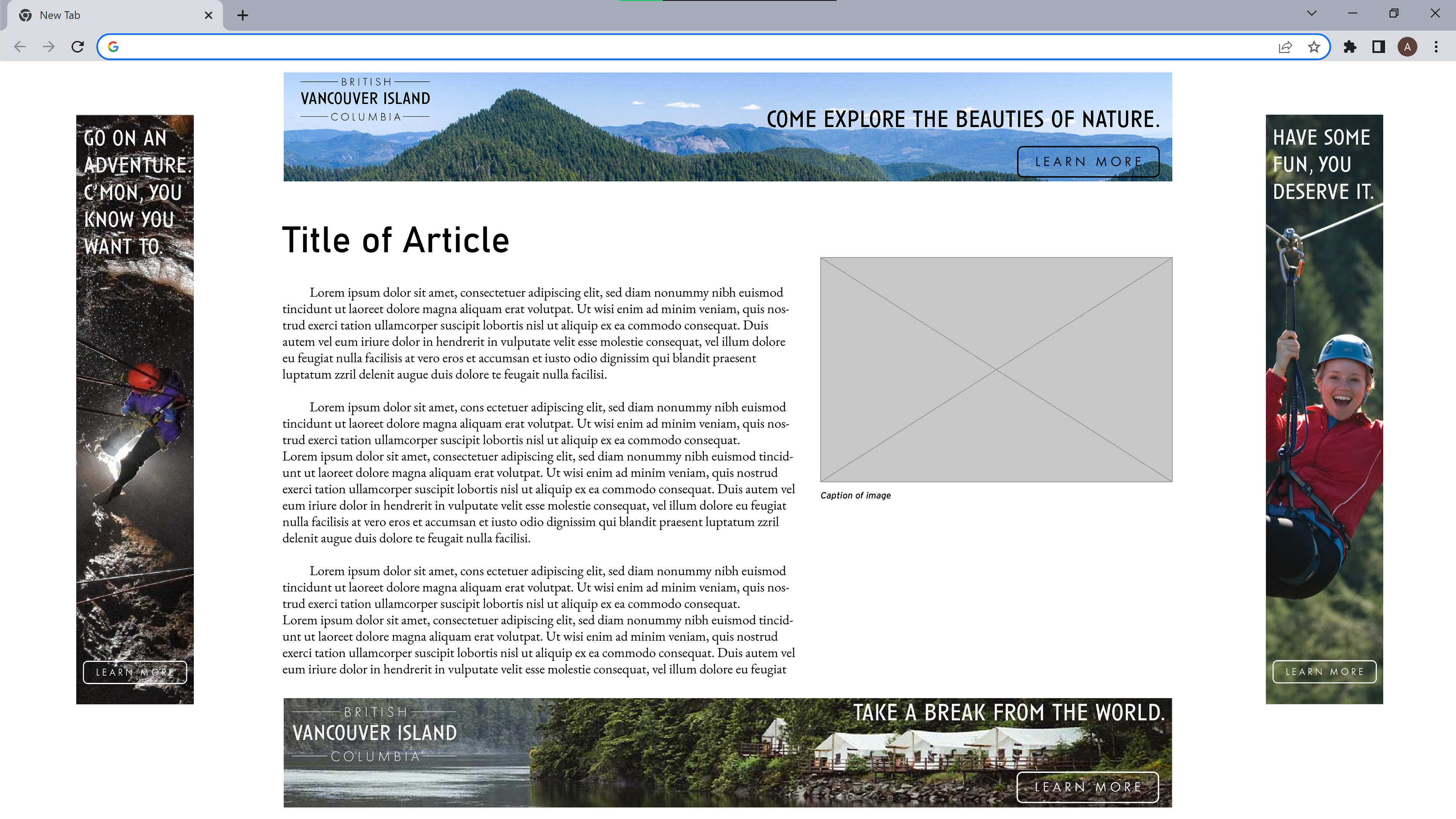 Web banners