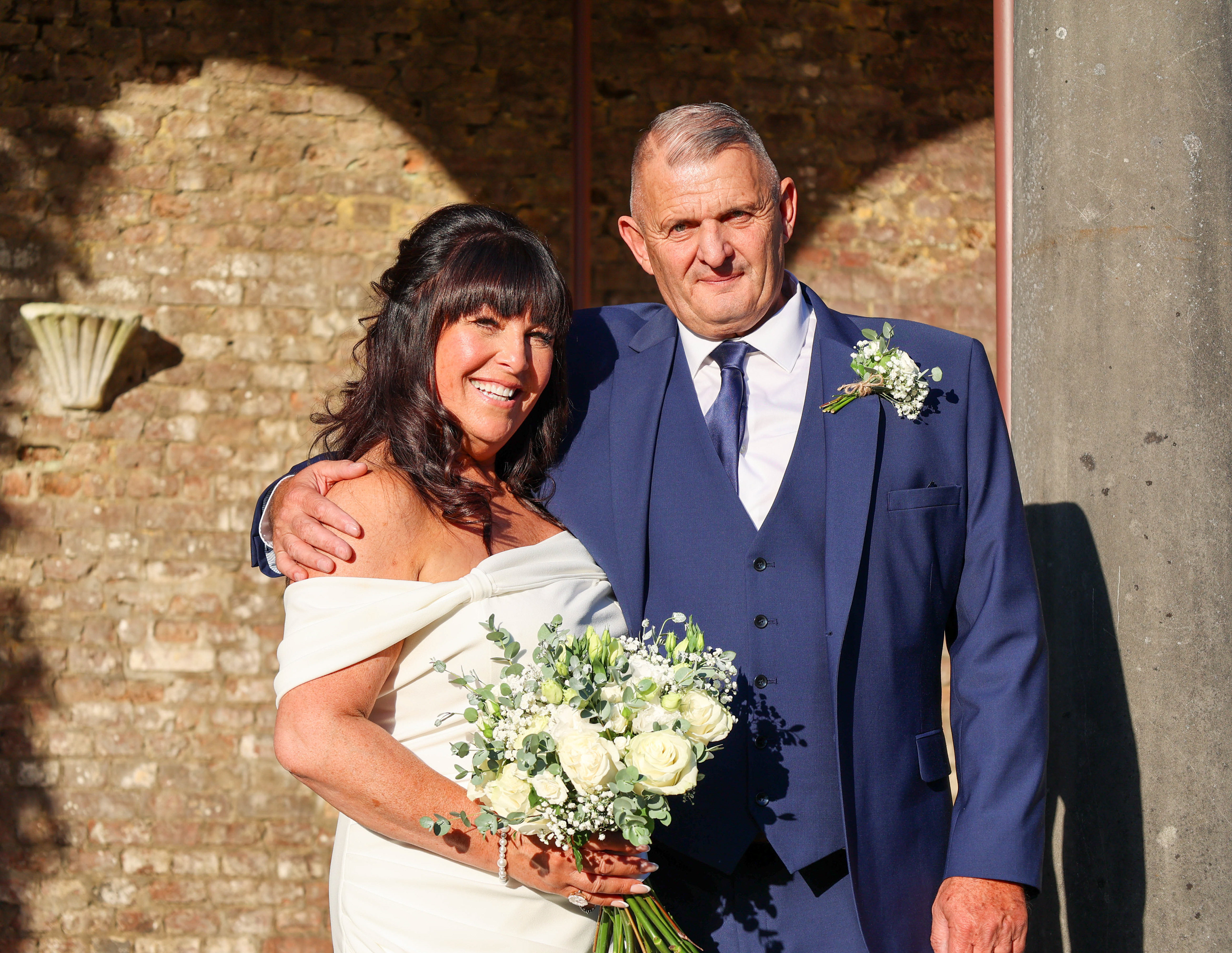 Classic, romantic, and beautifully captured – a wedding portrait to cherish forever.
