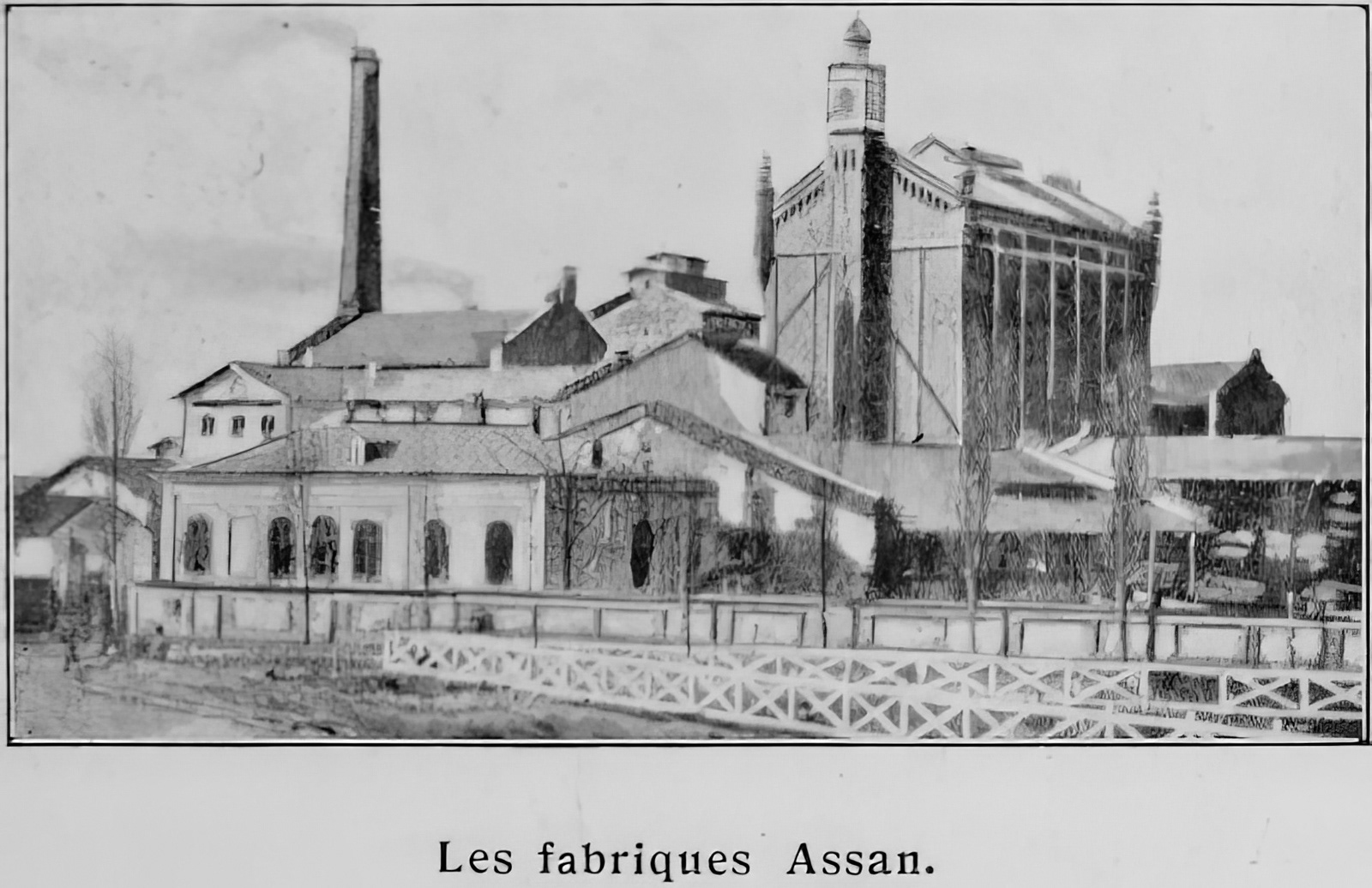 Fabrica Assan (Bucarest en 1906)
