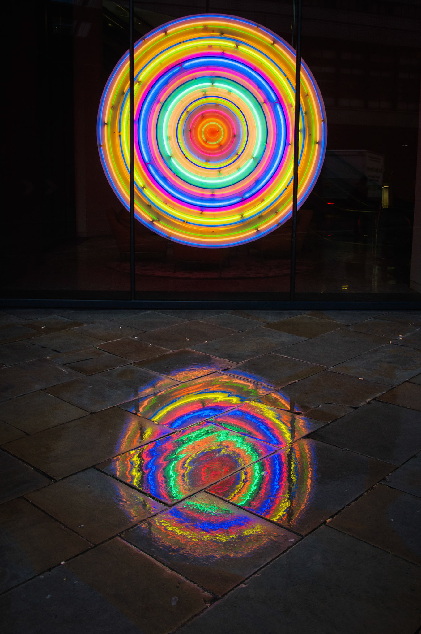 Trying to find inspiration on a miserable day can be hard, until a ray of light is seen (or a few bouncing off the pavement).