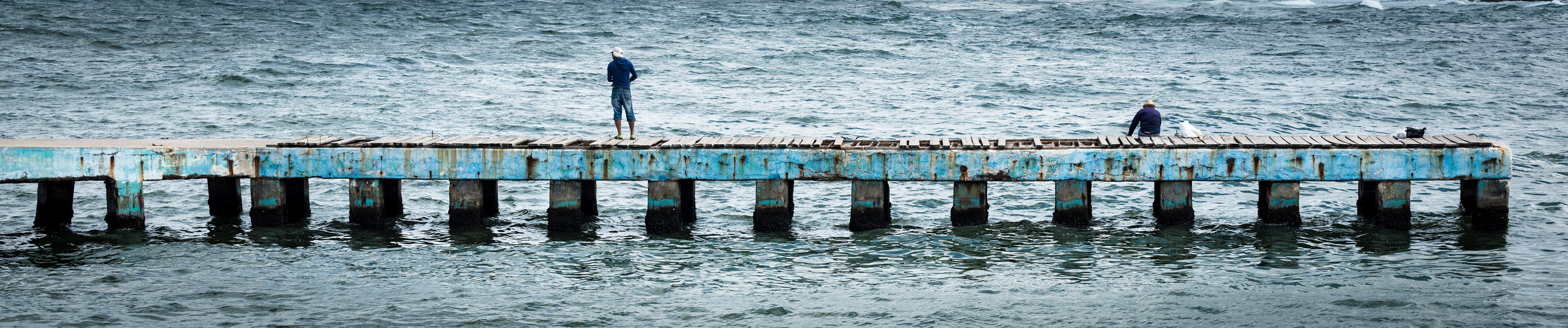 Fishing On The Pier
