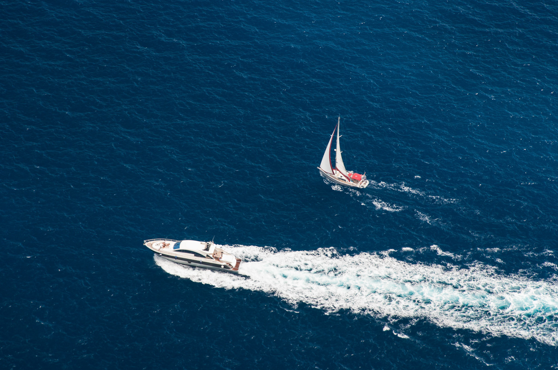 Given the choice, I'd choose the motor cruiser anyday.