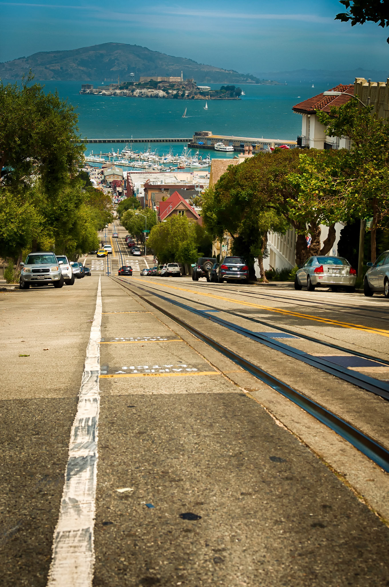 Tracks Over Alcatraz