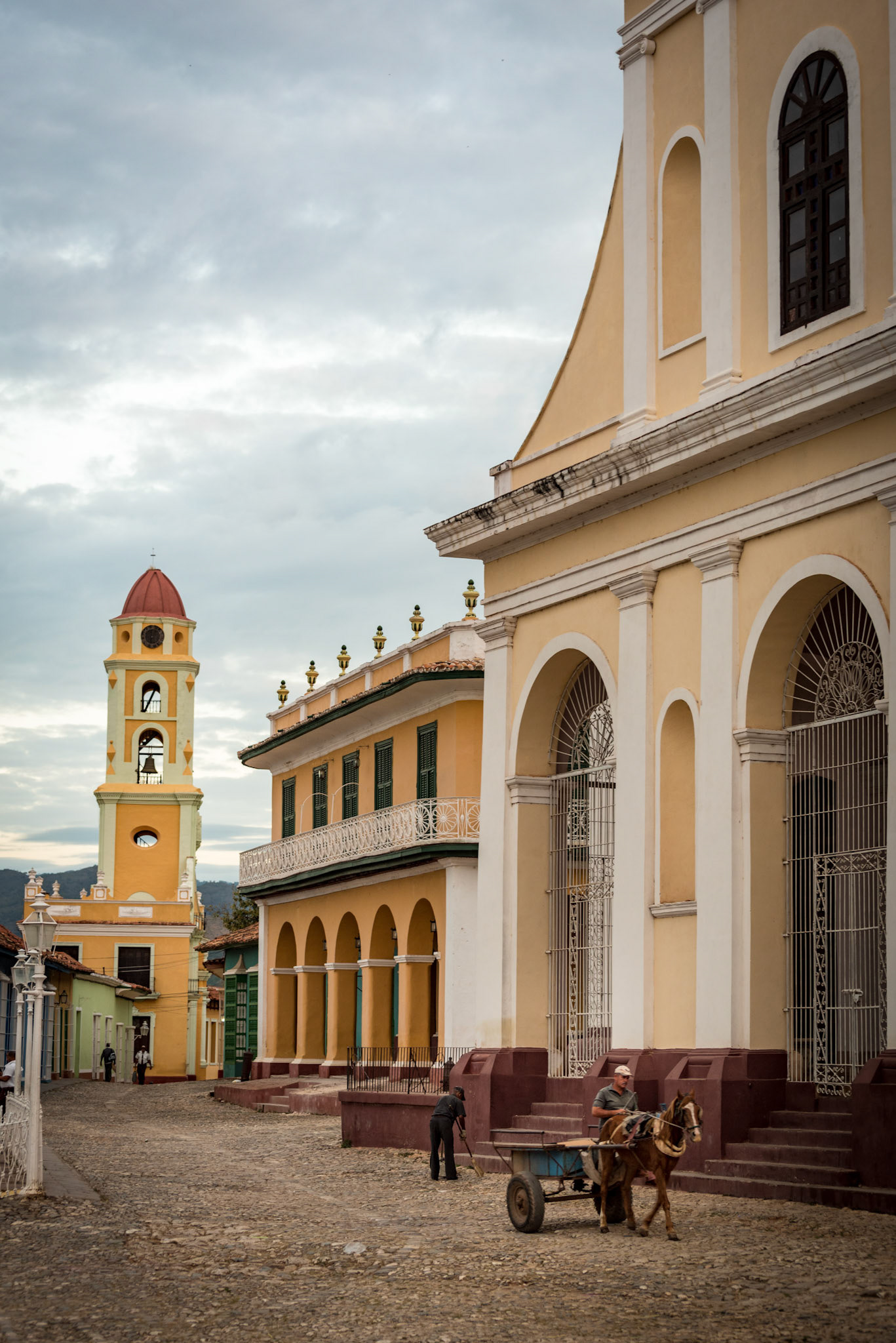Early Morning Ride By The Church