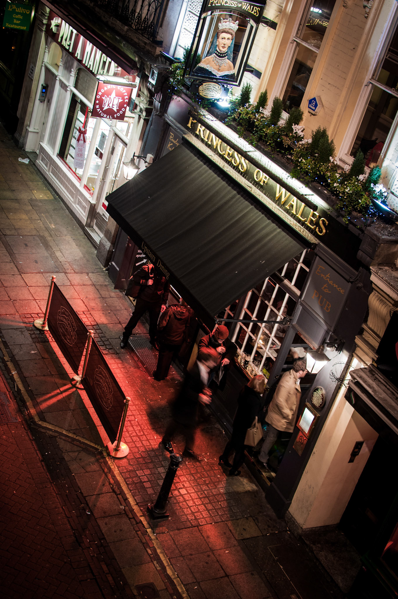 Down at the Princess of Wales