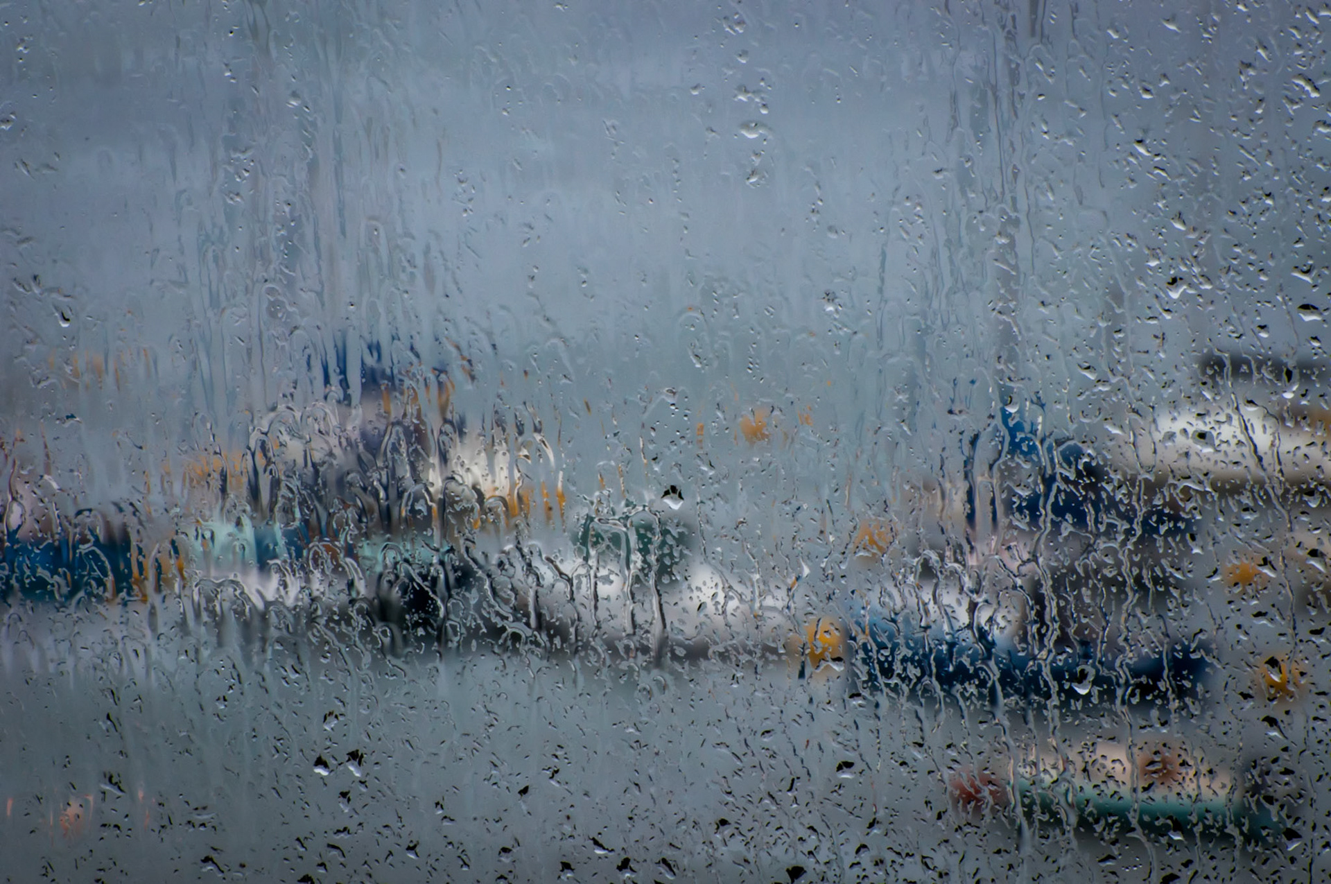 Yachts In The Rain