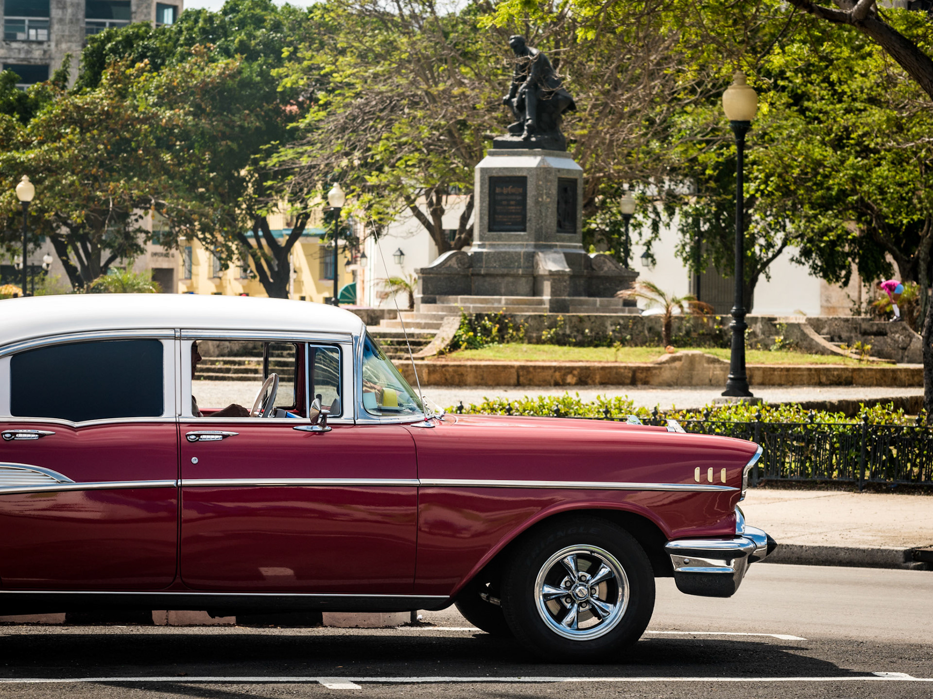 Looking over the Park