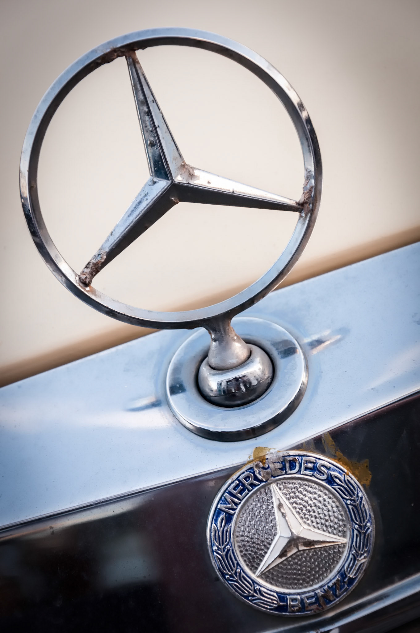 An Old Badge In The Sun