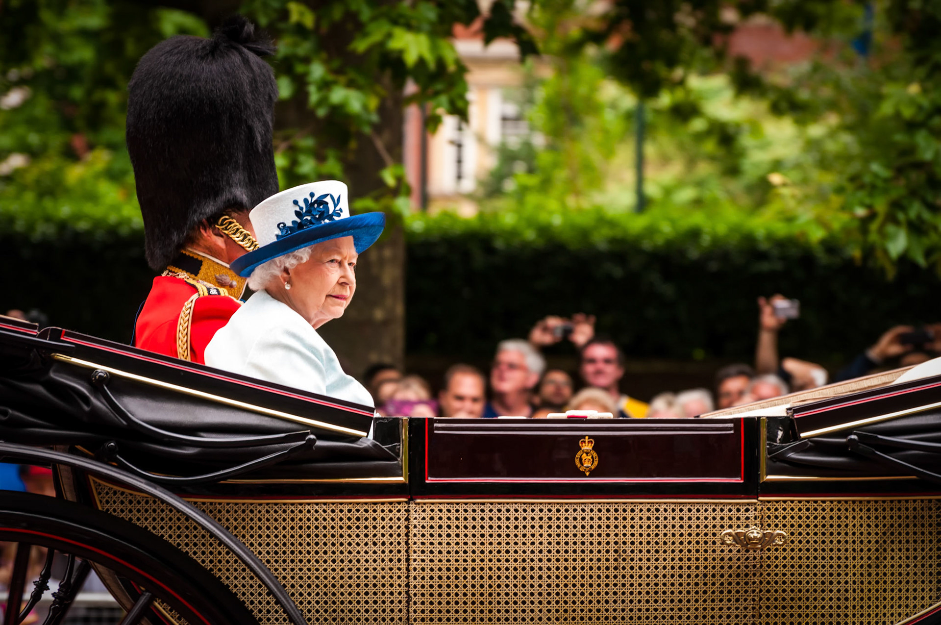 Queen Inspecting Her Guard 5