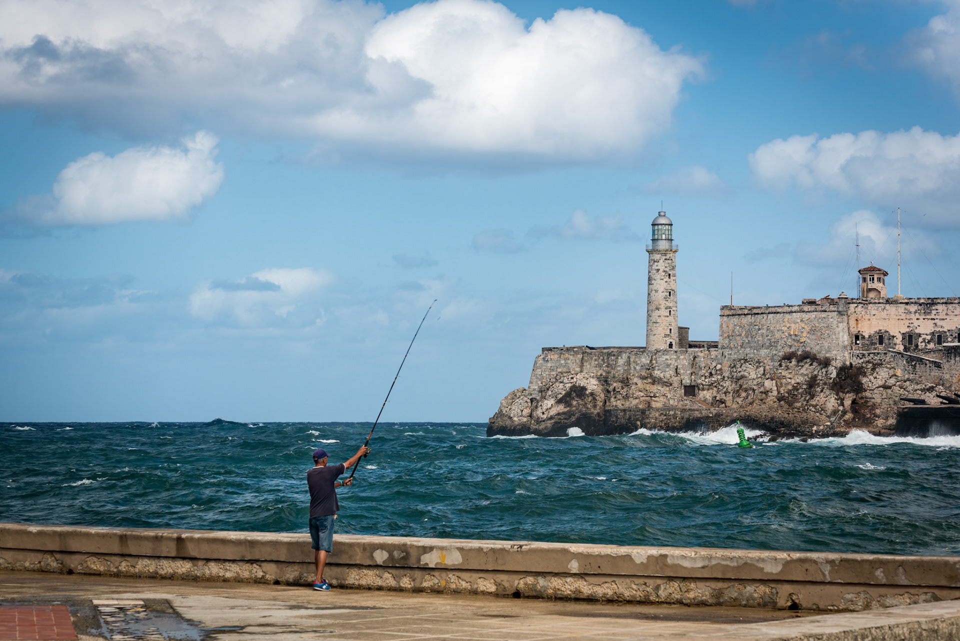 Fishing in the Waves