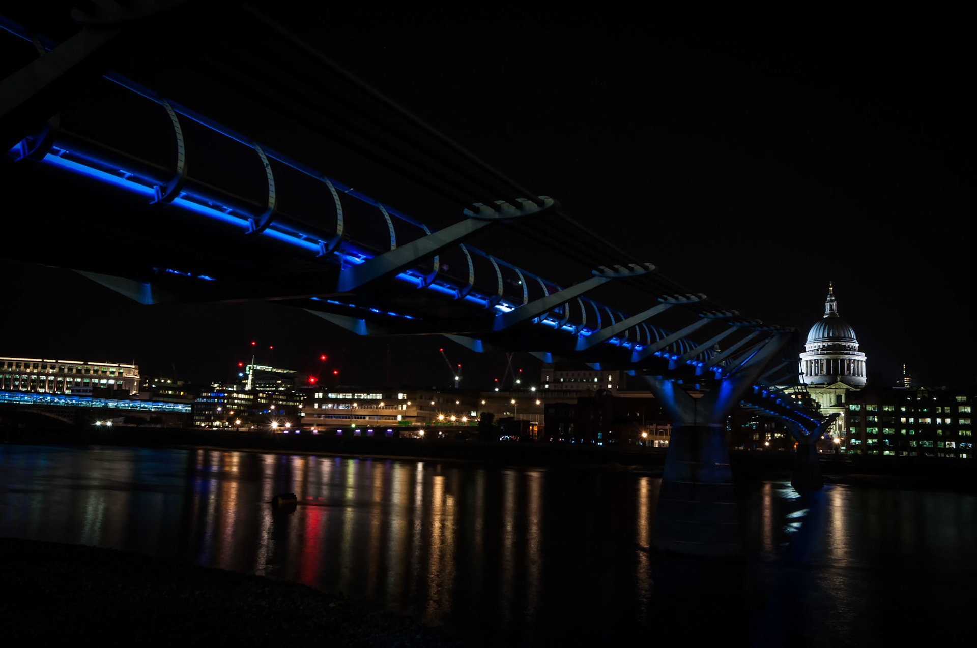 St. Paul's Over The Millenium Bridge