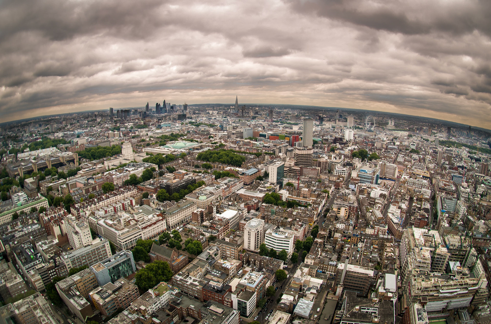 London From Up High