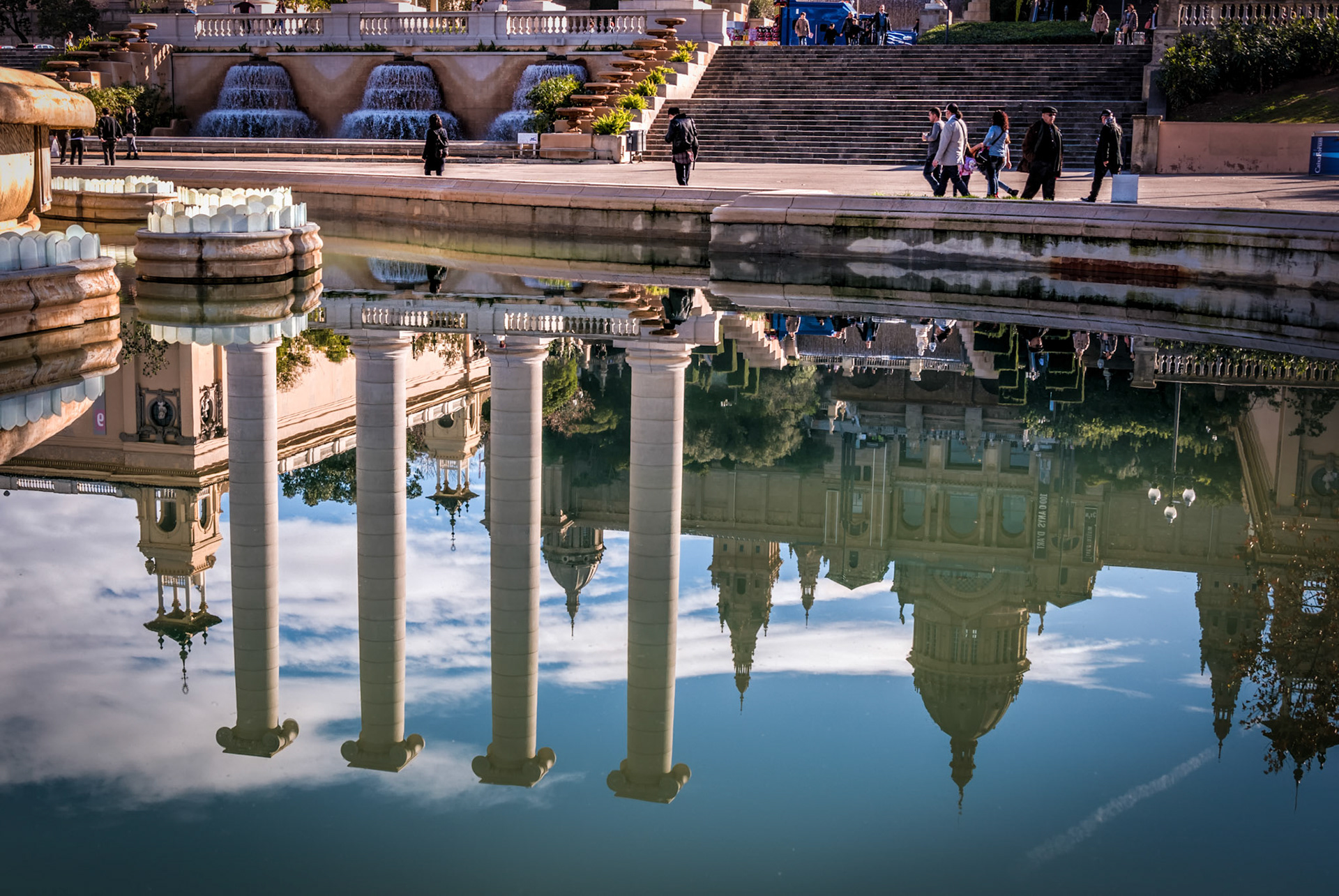 The fountains In The Palace