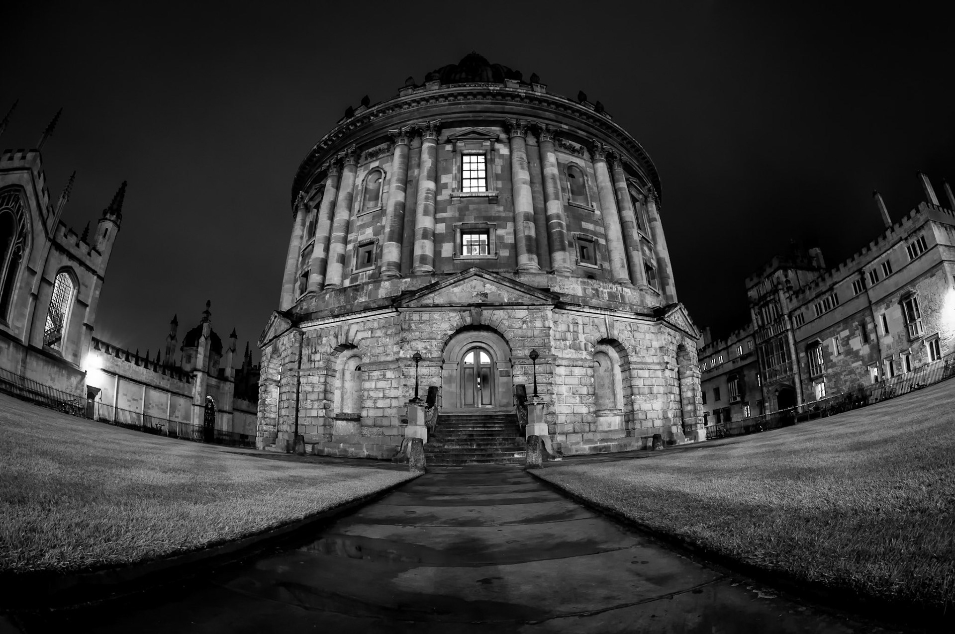 The Library At Night