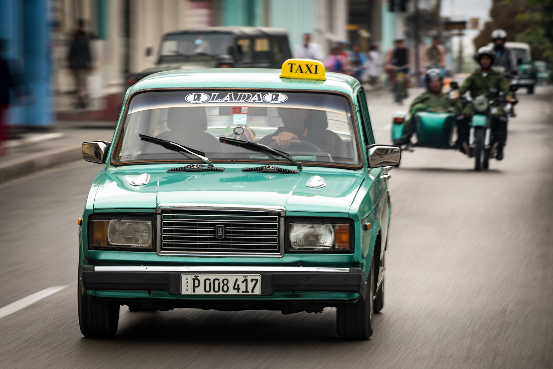 Another Lada Taxi