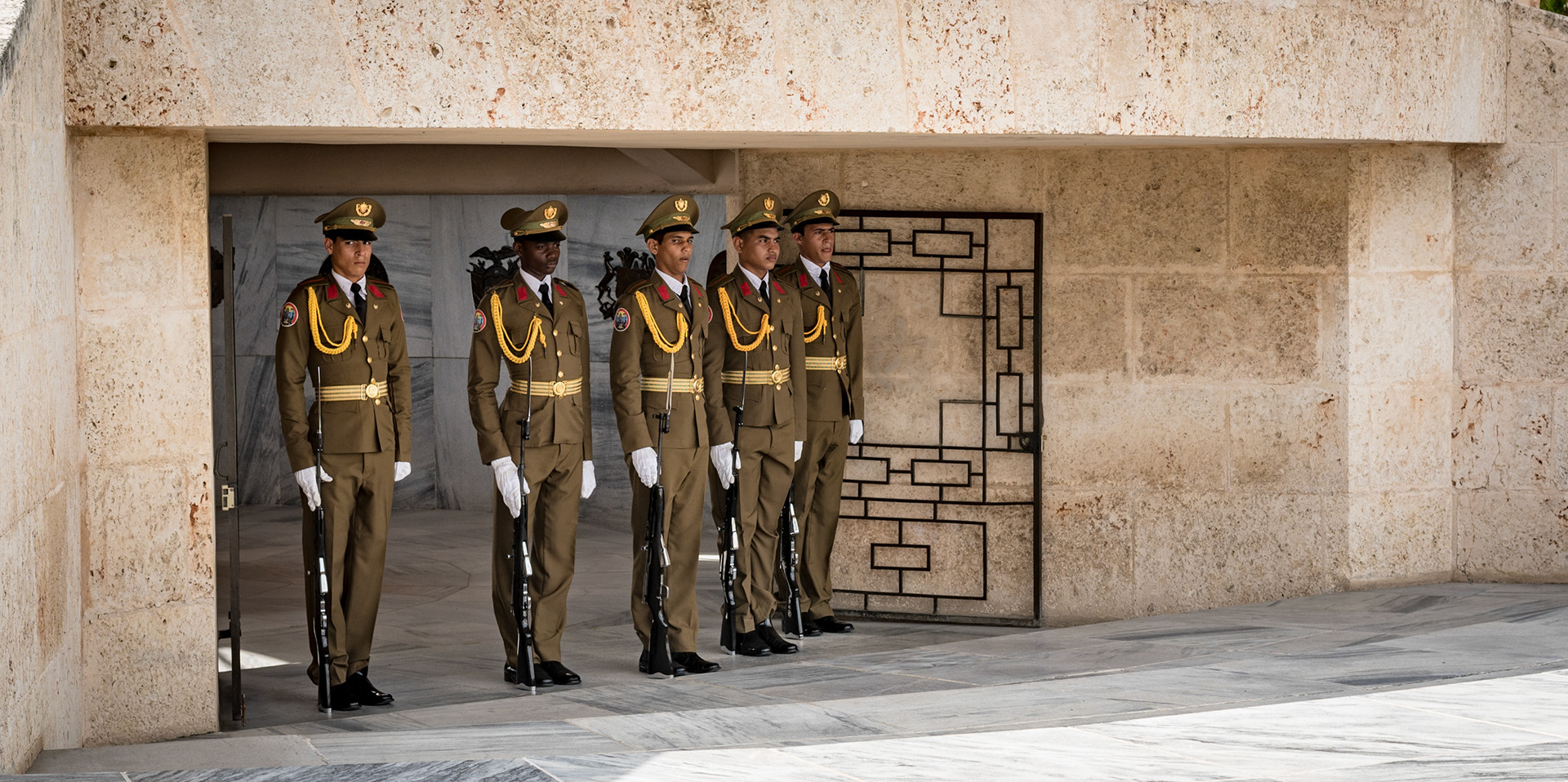 Guarding The Mausoleum