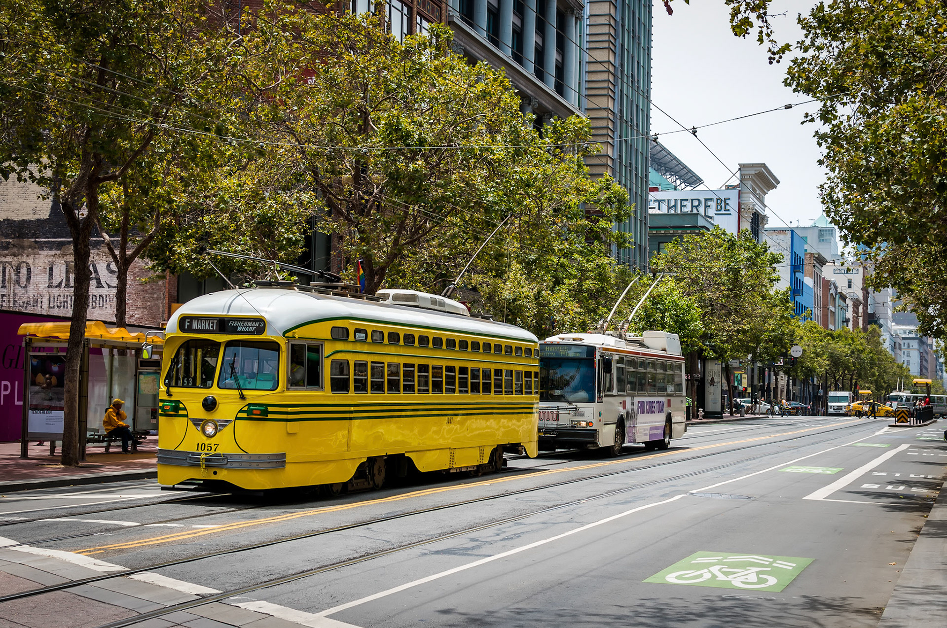 Trams Old And New