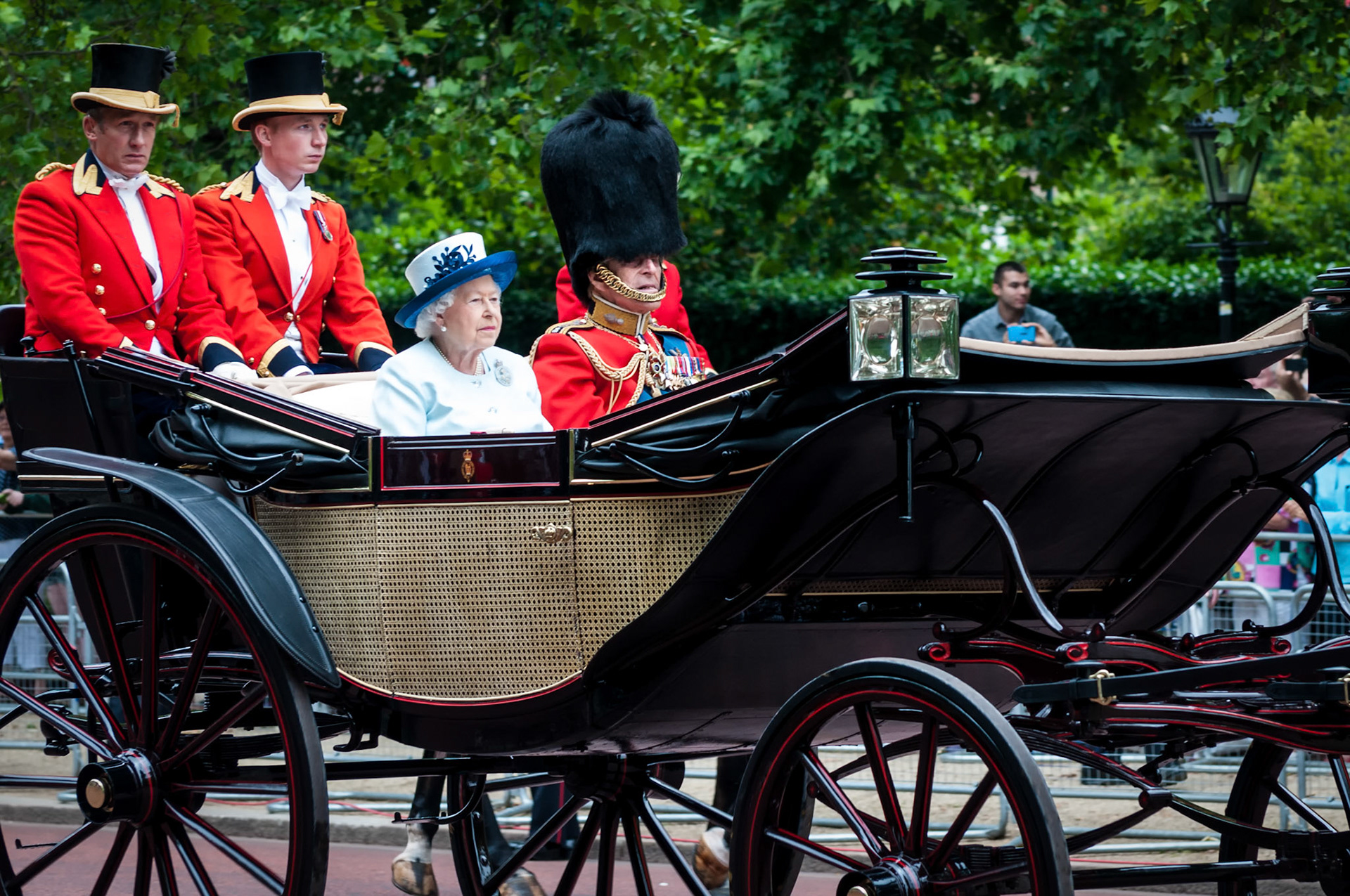 Queen Inspecting Her Guard 2