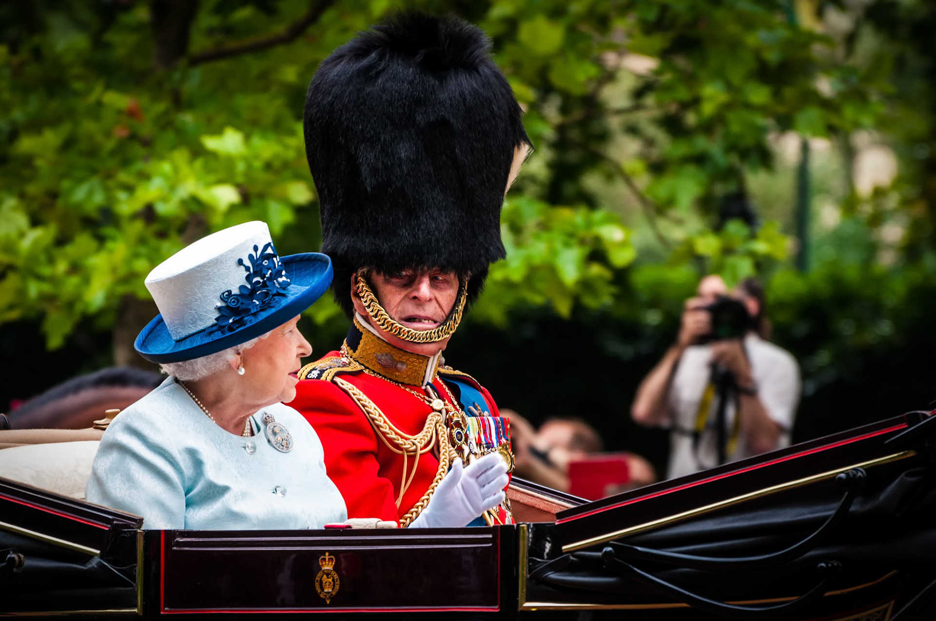 Queen Inspecting Her Guard 4