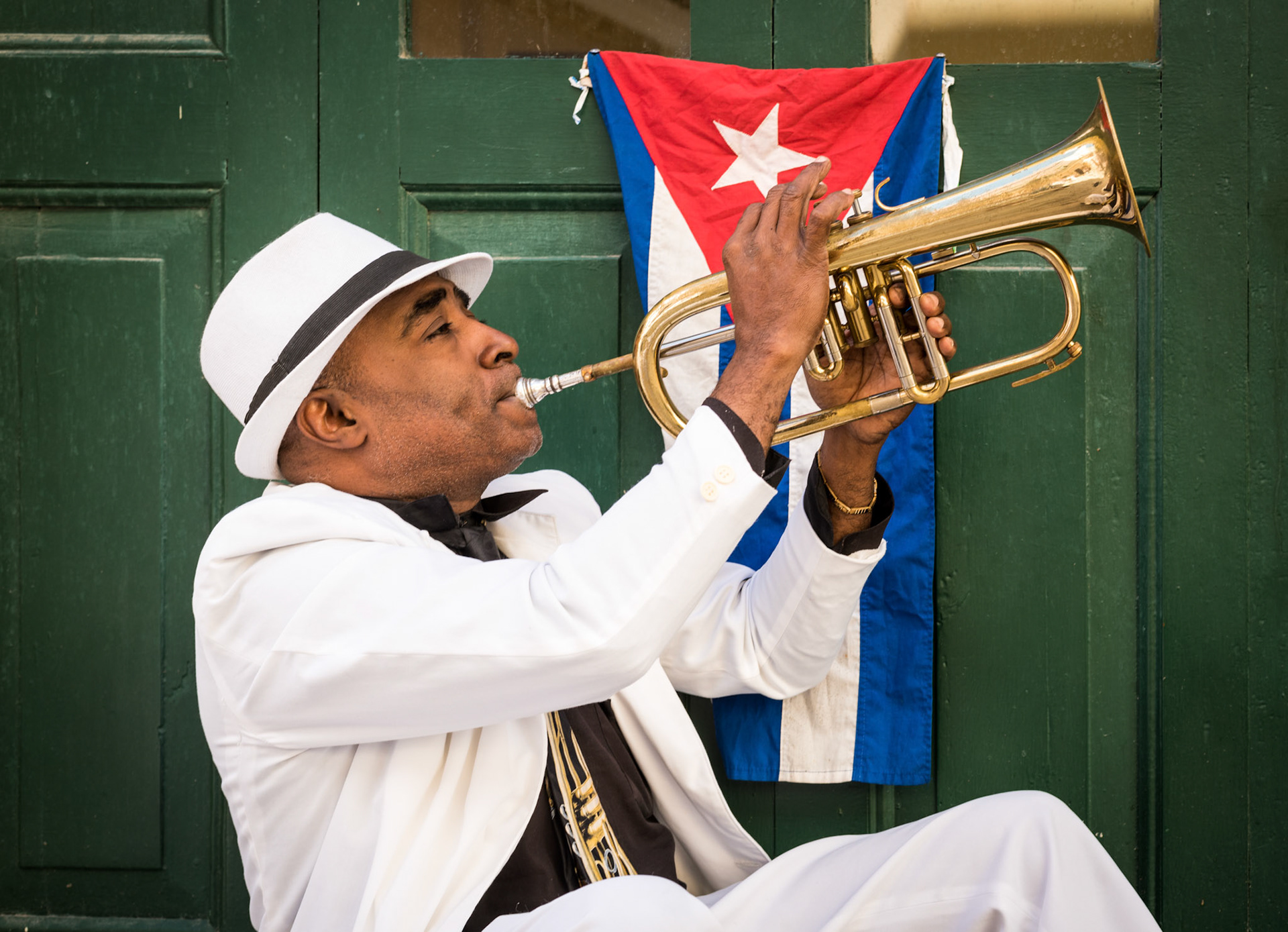 Busking in Front of Your Country