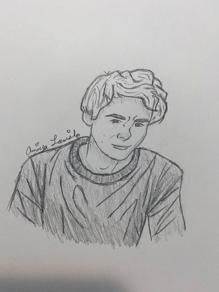 Daniel Howell in pencil