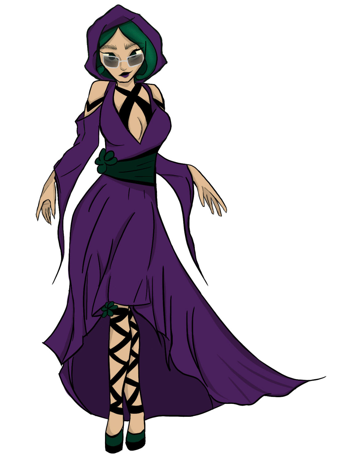 Duusa her powers hidden