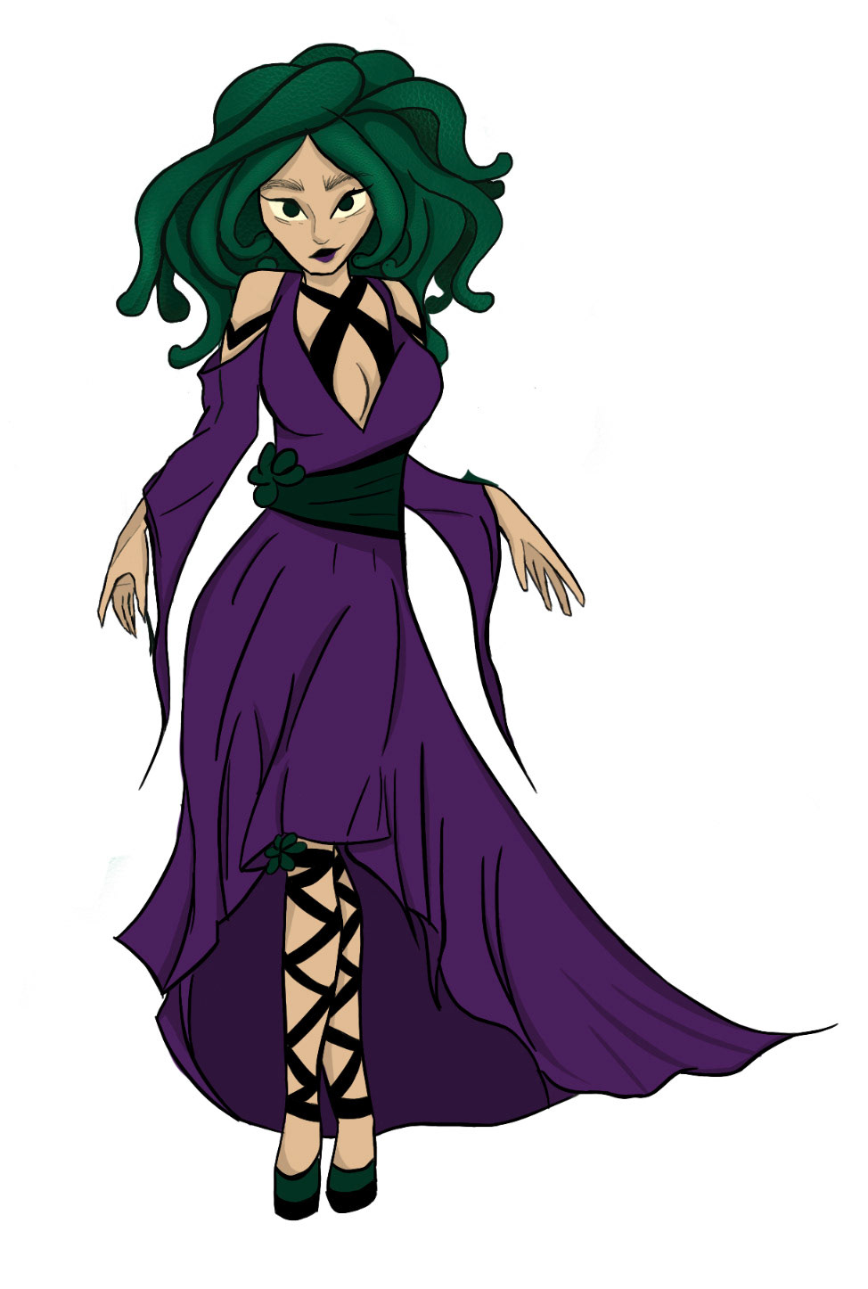 Duusa with short hair