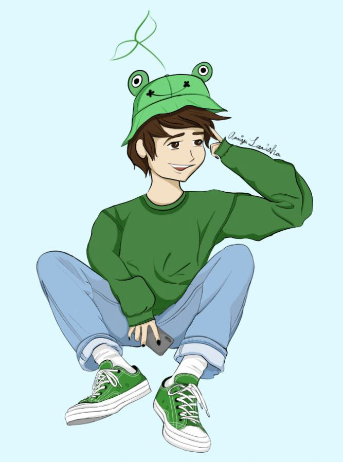 Stylish sprout boy