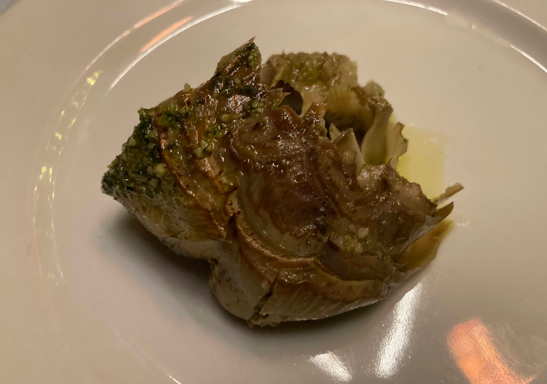 roman cooked artichoke