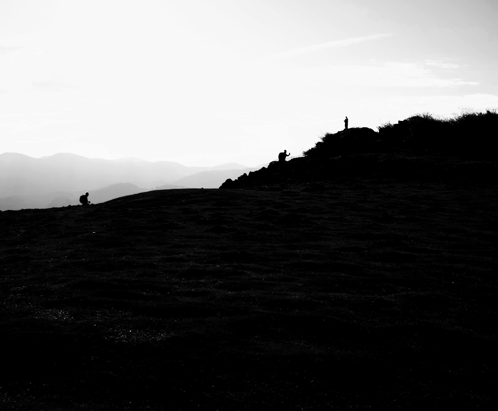 dramatic climb before we got lost in a valley