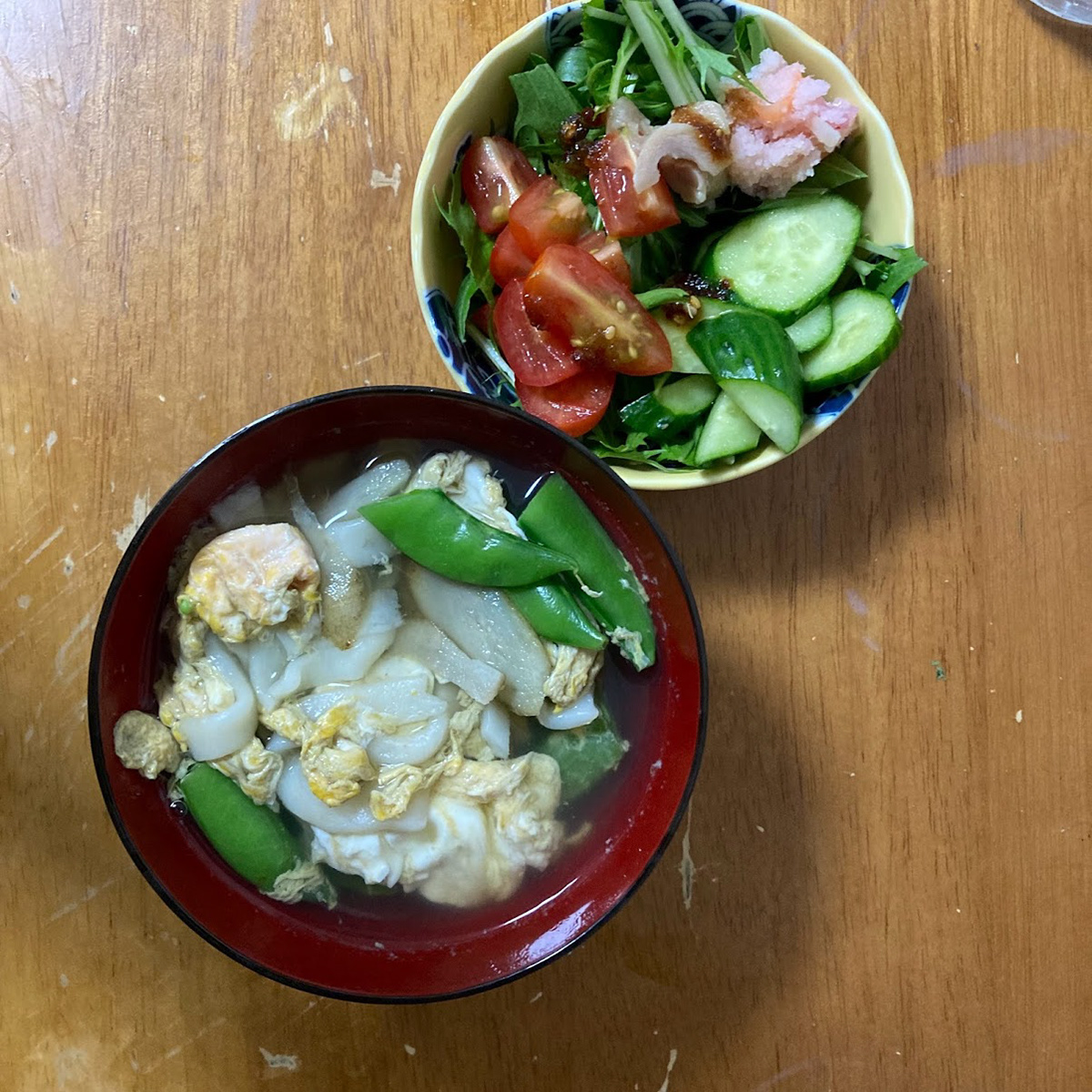 dinner with ingredients all from less than 15 min away