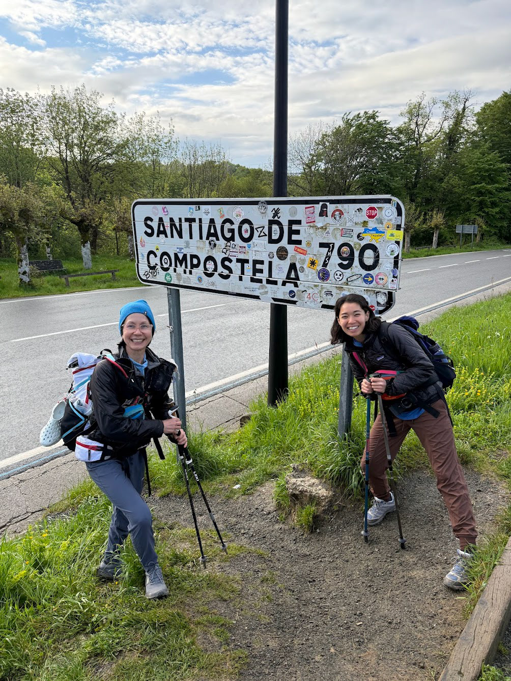 that's us! and we're doing the camino!
