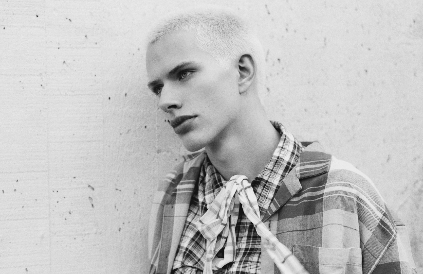 klym at established models for vanguard magazine, london, 2023.
