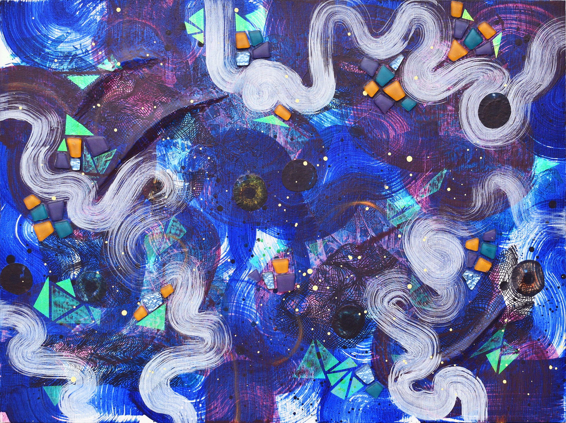 "Experience" - Mixed Media