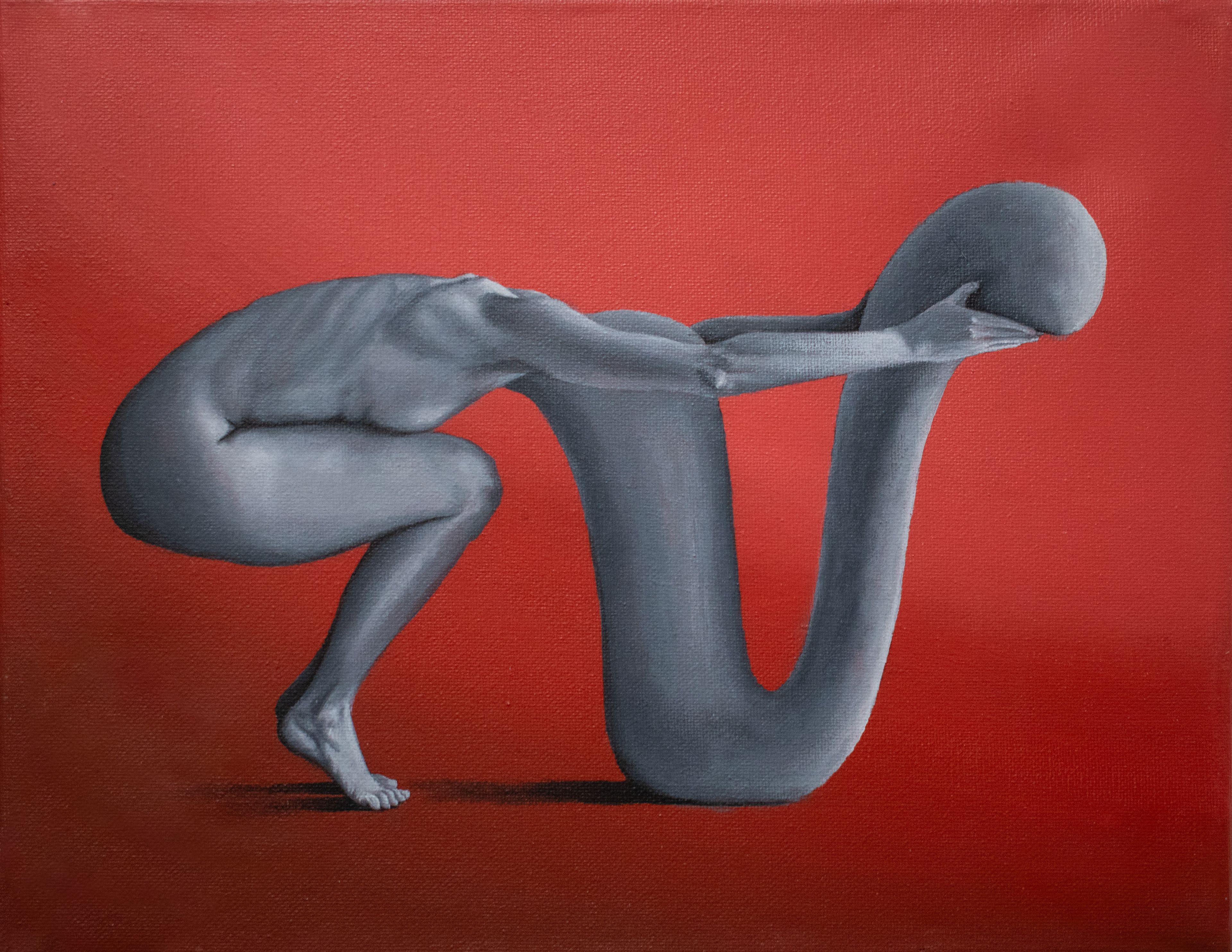 "Resilience," Acrylic on canvas, 11 x 14in